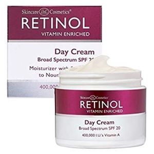 Skincare Cosmetics SPF 20 Retinol Day Cream 2.25oz